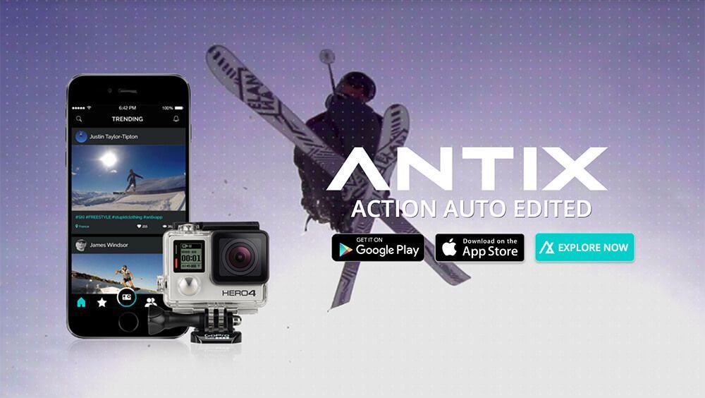 apps para edición de vídeo de cámaras deportivas