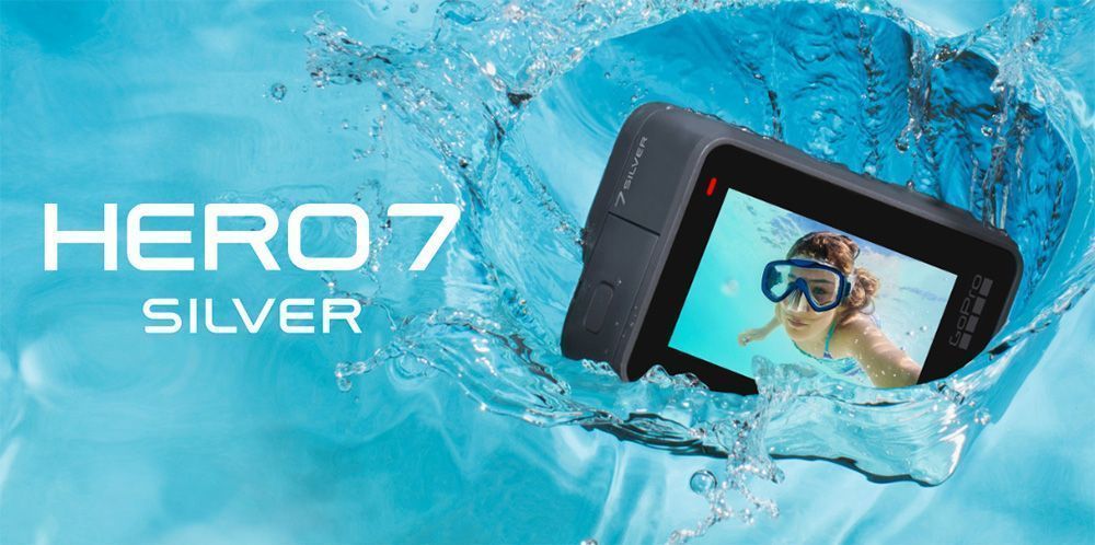 nueva gopro hero7 silver y white