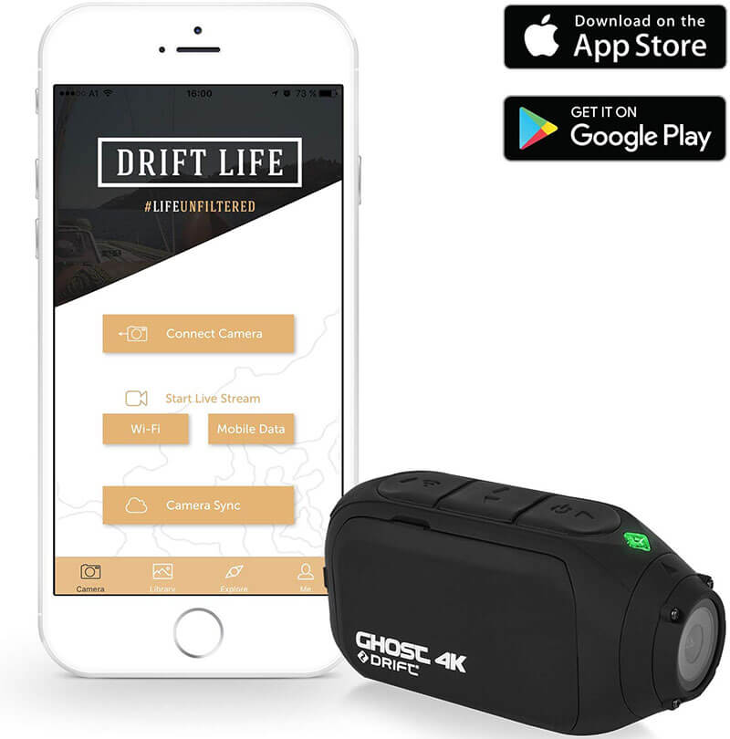 descargar android app drift ghost 4k action camera drift ghost 4k app android ios